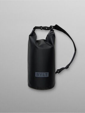 BYLT Basics Black Roll-Top Duffel with Adjustable Strap